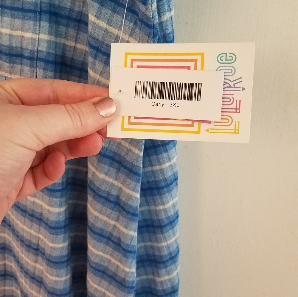LulaRoe Carly dress 3x